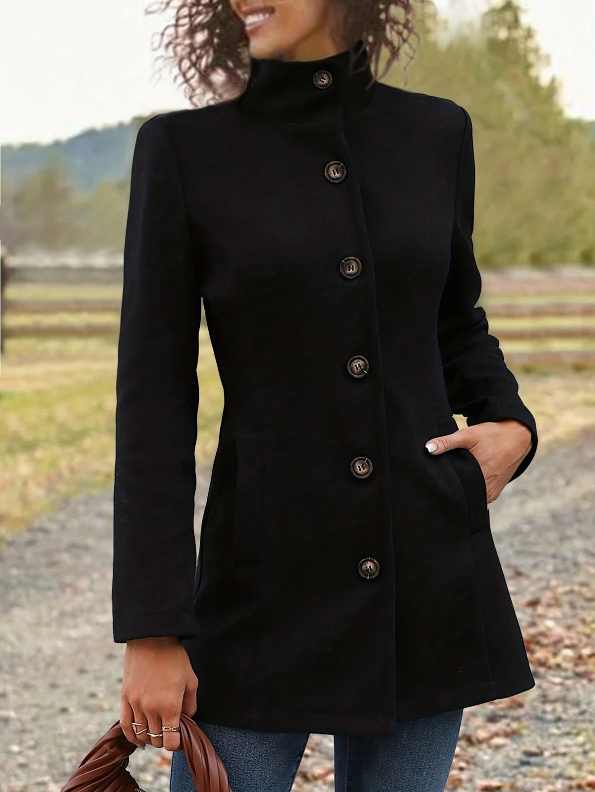 Marguerite | Women's Long Tailored Waist-Cinching Jacket