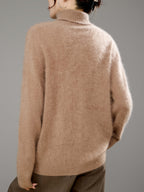 Odessa | Women's Pure Cashmere Wool Turtleneck Sweater