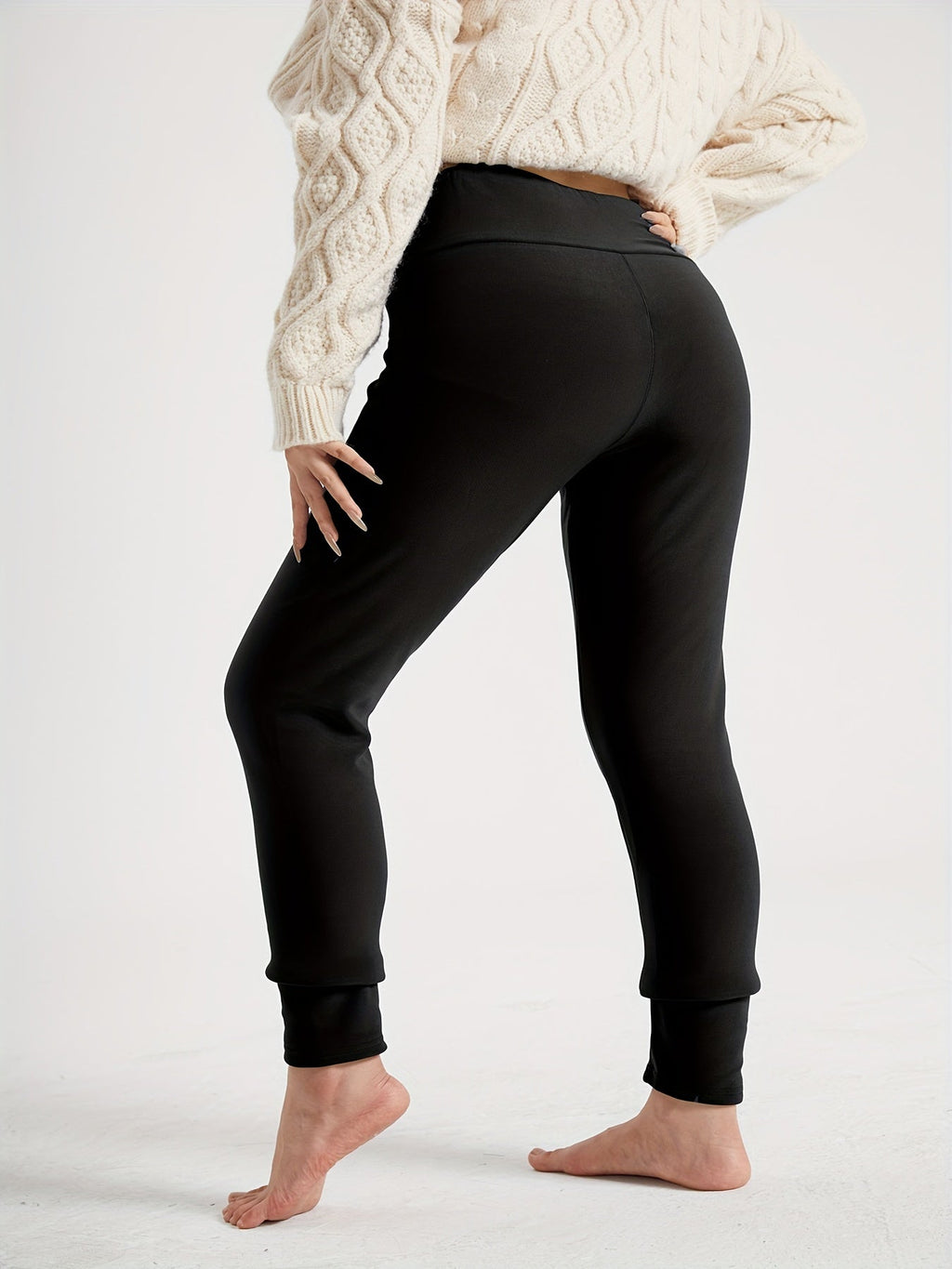 Rosalind | Women's Fleece-Lined High-Waist Winter Leggings