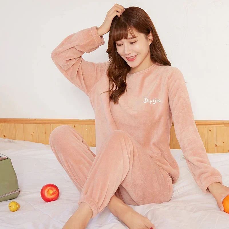 Camila | Women’s Fleece Loungewear Pajama Set