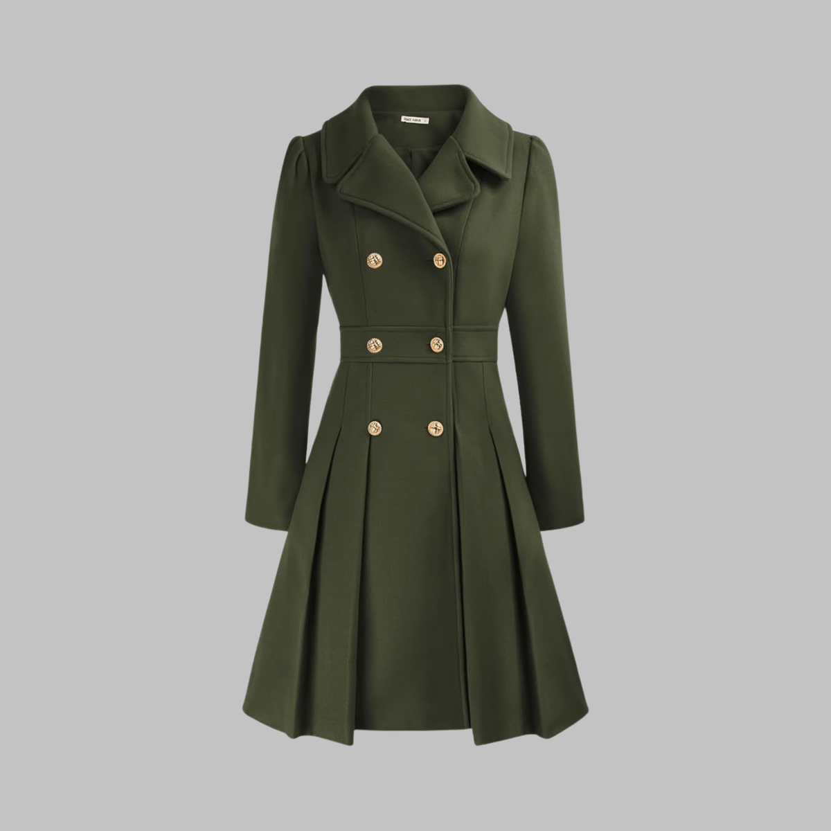 Marceline | Women's Fit and Flare Double-Breasted Coat