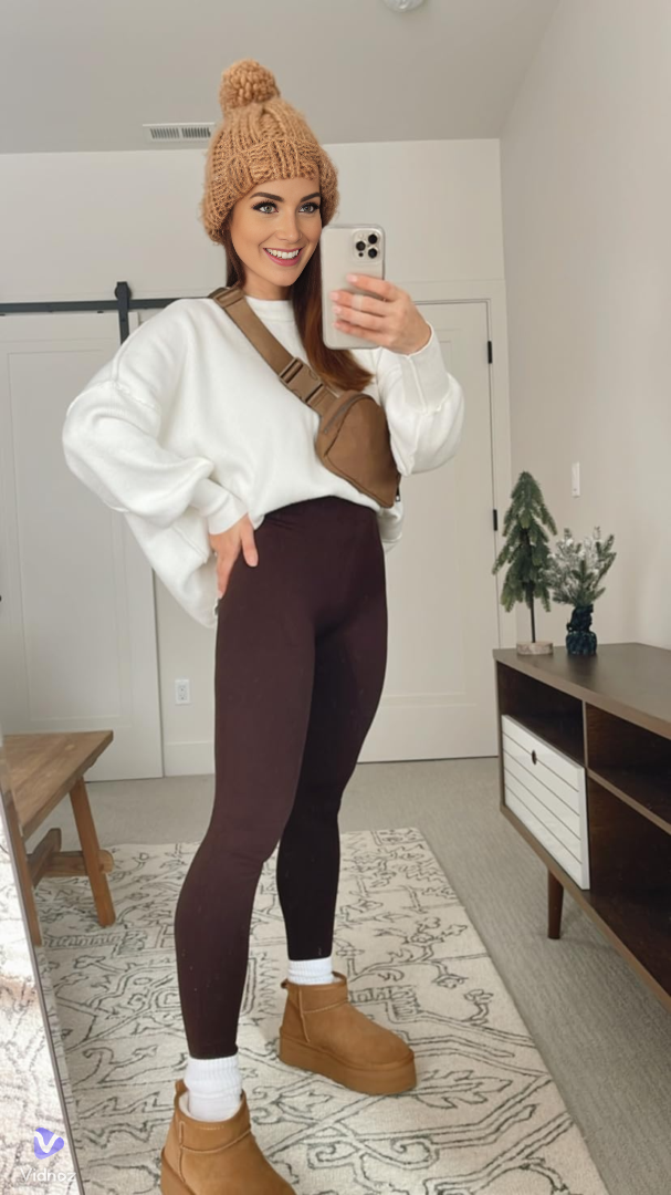Brielle | Women’s Fleece Lined Thermal Leggings