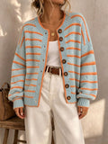 Perpetua | Women's Oversized Striped Cardigan