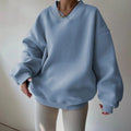 Philippa | Women’s V Neck Oversized Sweatshirt