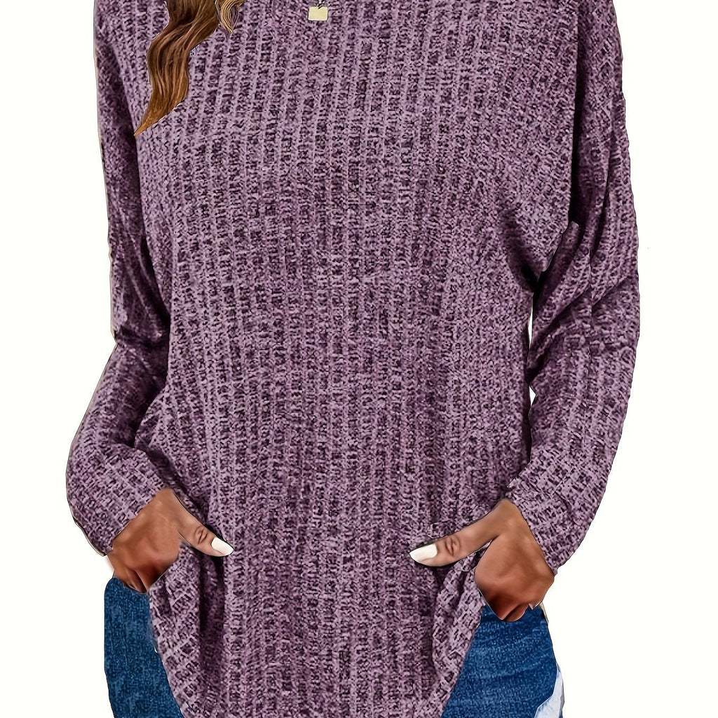Genesis | Women's Waffle Knit Tunic Sweater