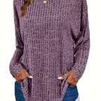 Genesis | Women's Waffle Knit Tunic Sweater