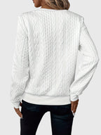 Harlow | Women's Cable Knit Quarter-Zip Sweater