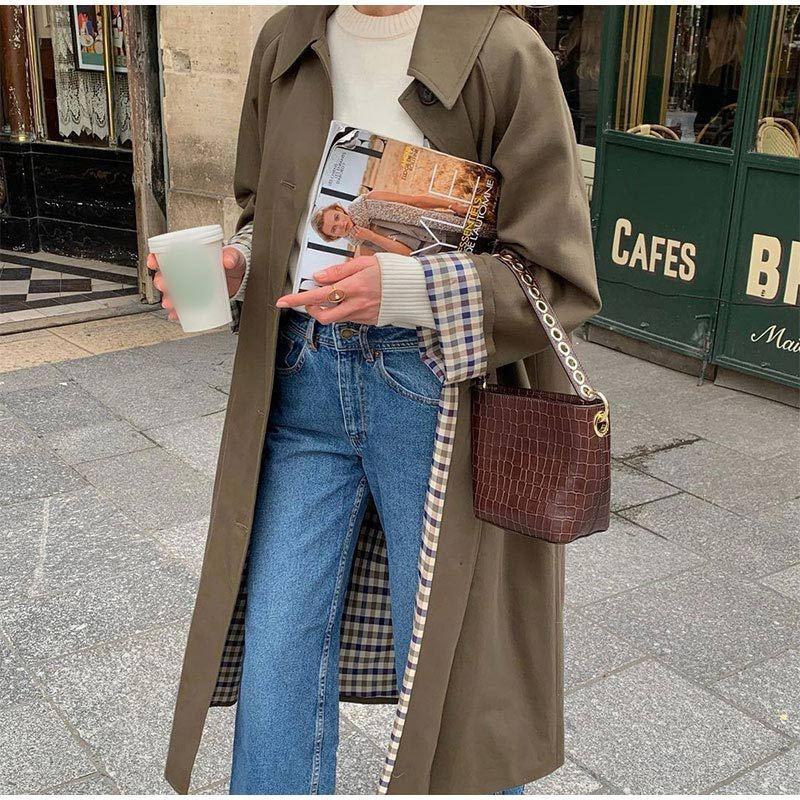 Elena | Women's Oversized Relaxed Trench Coat