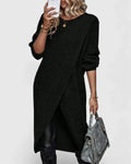 Kaitlyn | Women’s Wrap Front Long Sweater Dress