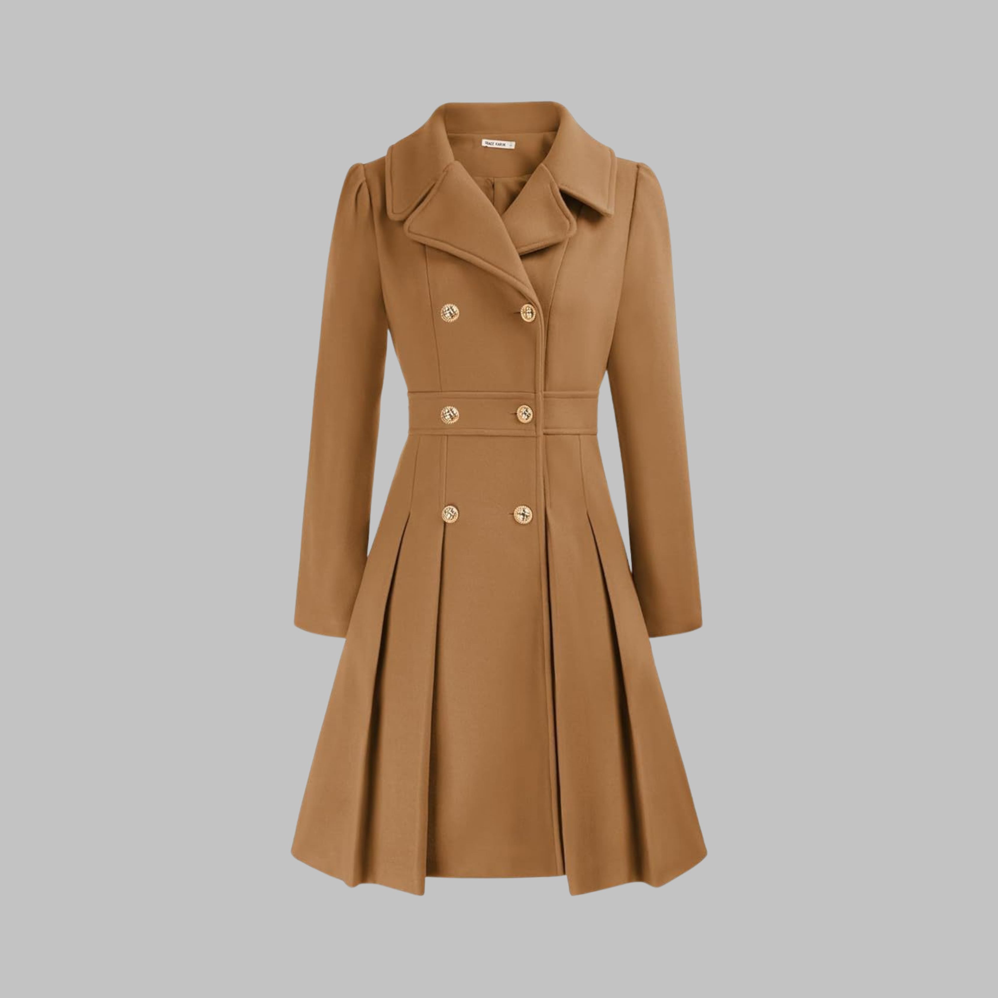 Marceline | Women's Fit and Flare Double-Breasted Coat