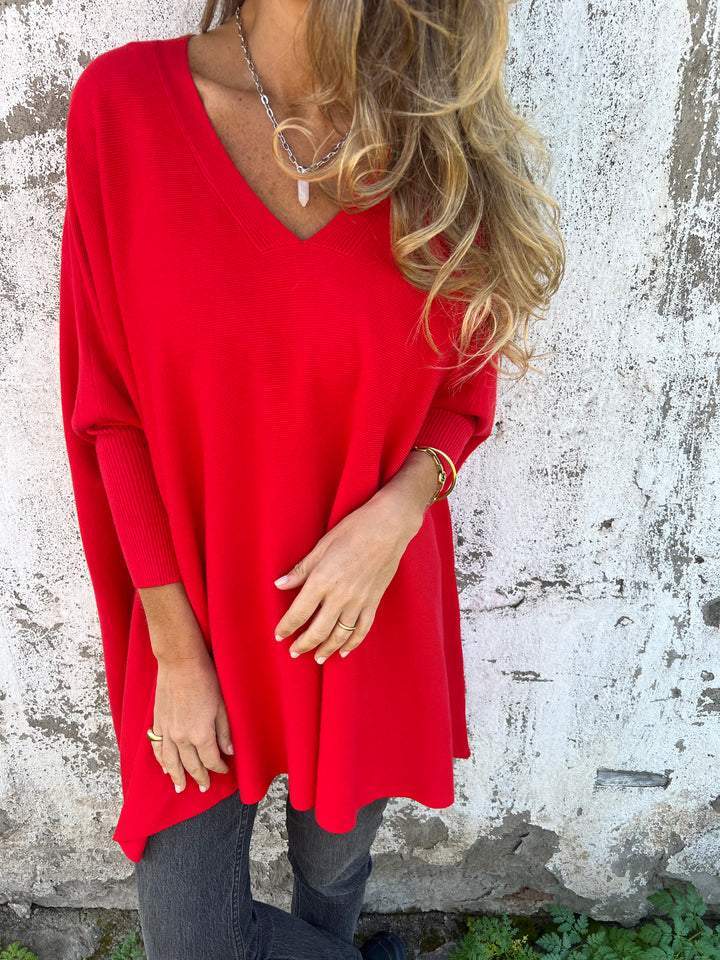 Willow | Women's Swing V-Neck Tunic Pullover