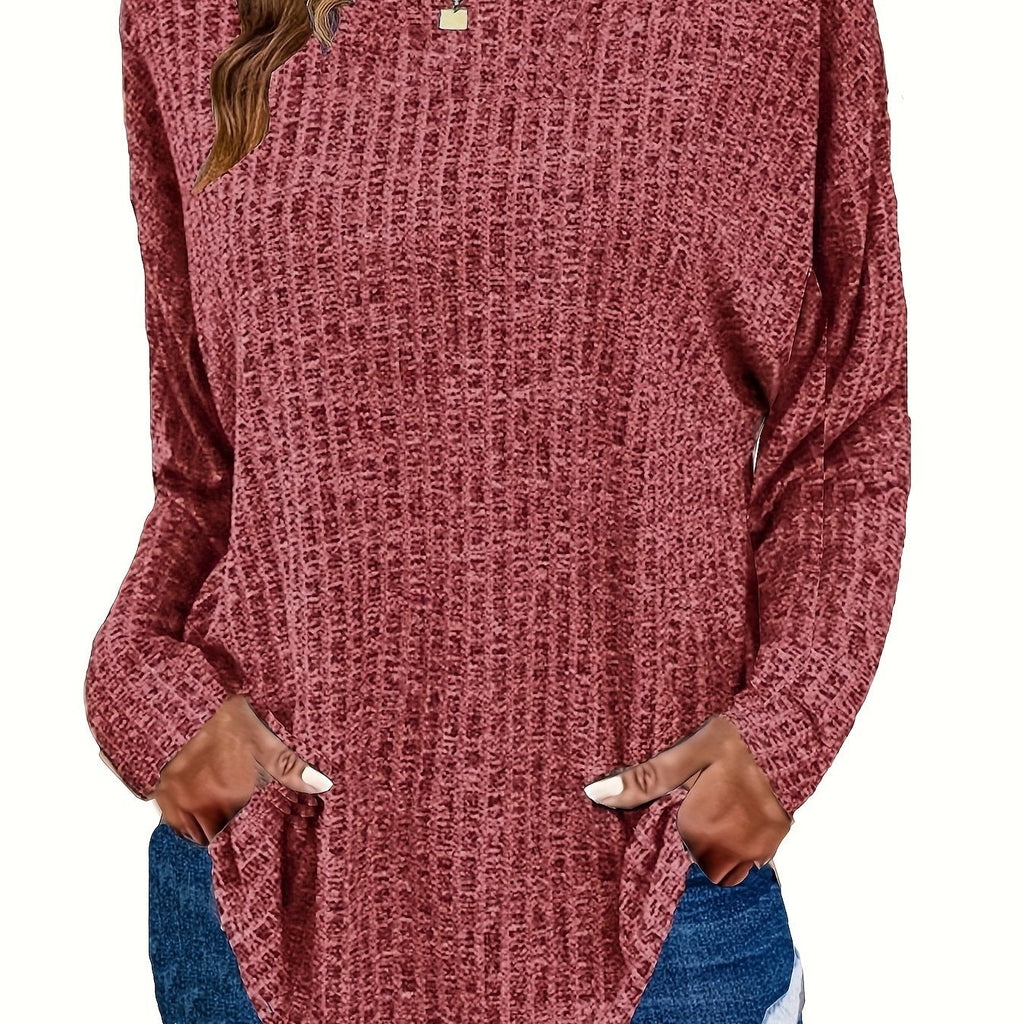 Genesis | Women's Waffle Knit Tunic Sweater