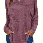 Genesis | Women's Waffle Knit Tunic Sweater