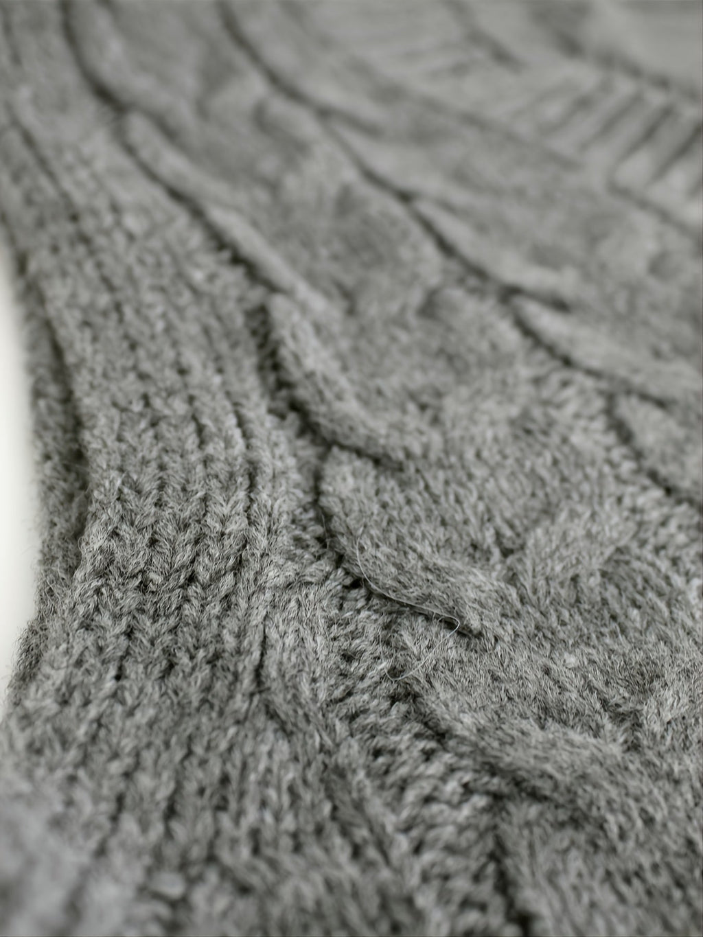 Delaney | Women's Cable Knit V-Neck Sweater Vest