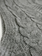 Delaney | Women's Cable Knit V-Neck Sweater Vest