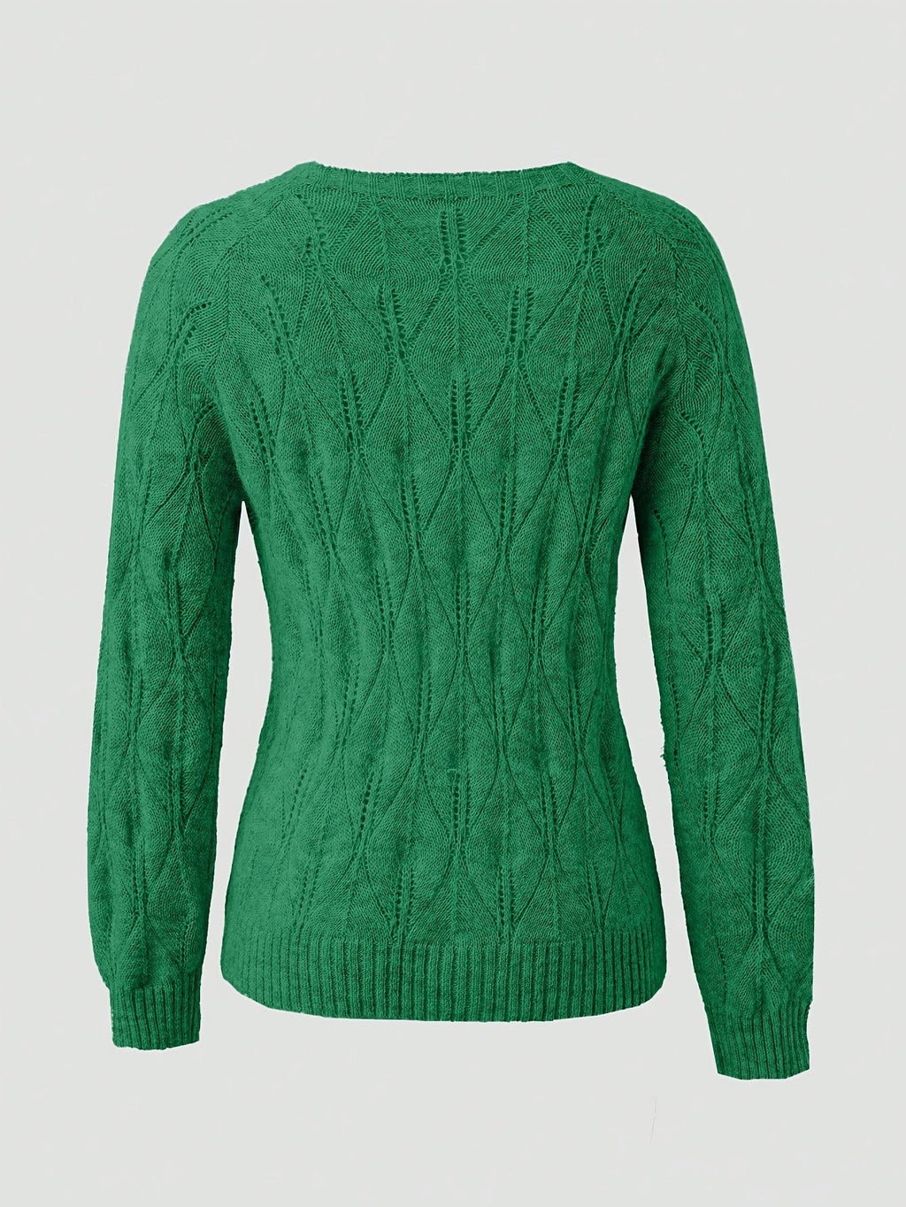 Jolene | Women's Pearl Button Cardigan in Faux Mink Textured Knit
