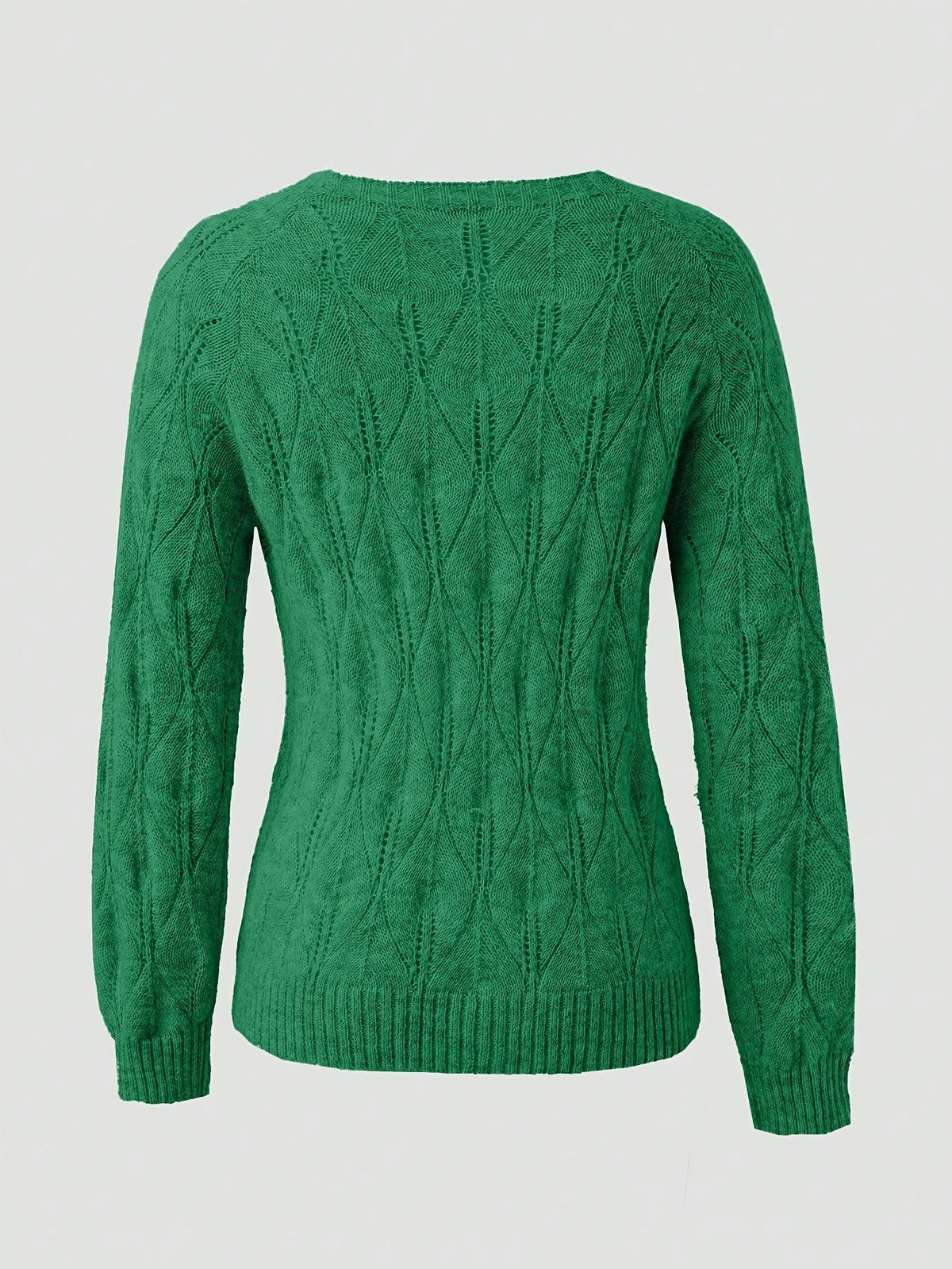 Jolene | Women's Pearl Button Cardigan in Faux Mink Textured Knit