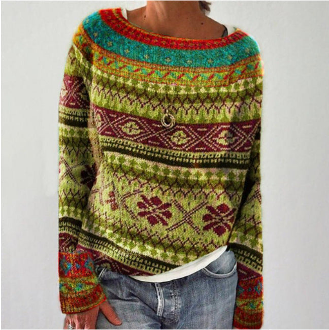 Marlowe | Women's Fuzzy Knit Boat Neck Sweater