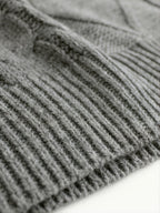 Delaney | Women's Cable Knit V-Neck Sweater Vest