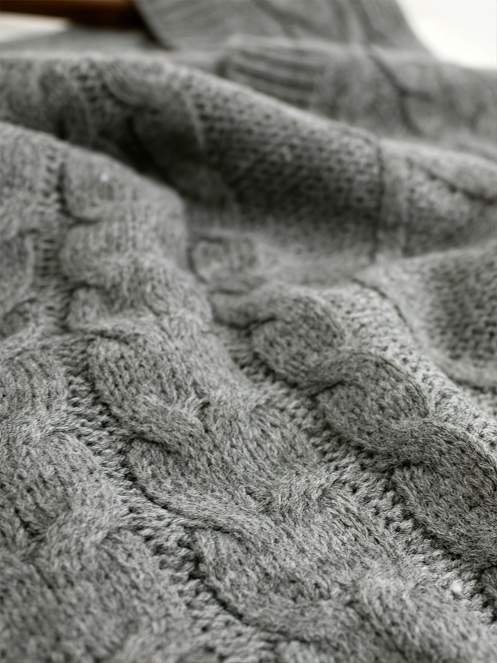 Delaney | Women's Cable Knit V-Neck Sweater Vest