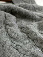 Delaney | Women's Cable Knit V-Neck Sweater Vest