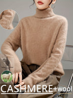 Odessa | Women's Pure Cashmere Wool Turtleneck Sweater