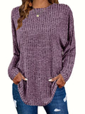 Genesis | Women's Waffle Knit Tunic Sweater