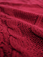 Delaney | Women's Cable Knit V-Neck Sweater Vest