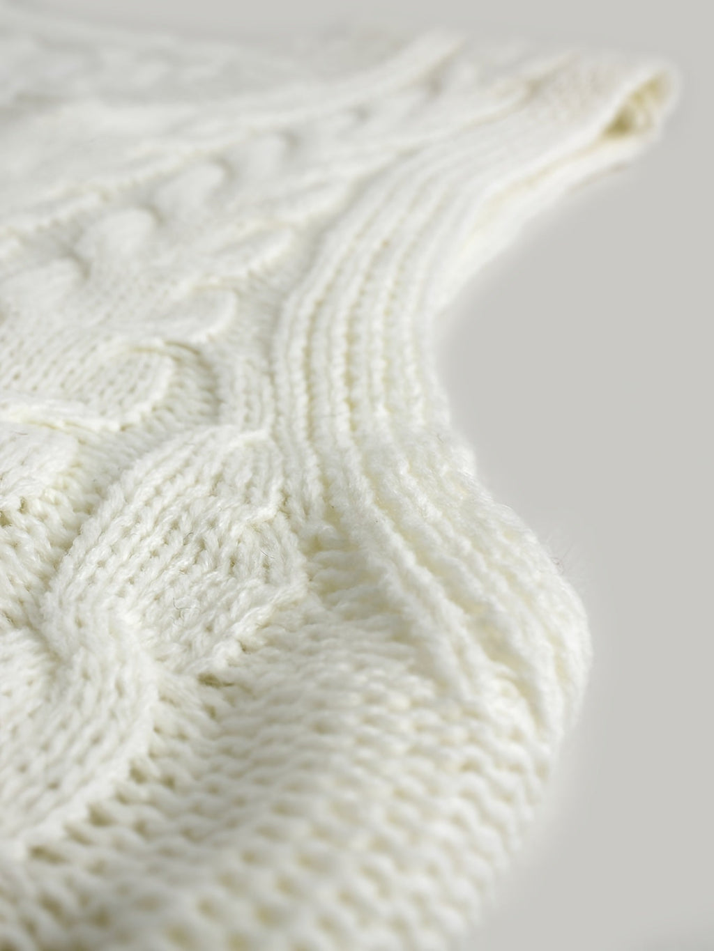 Delaney | Women's Cable Knit V-Neck Sweater Vest