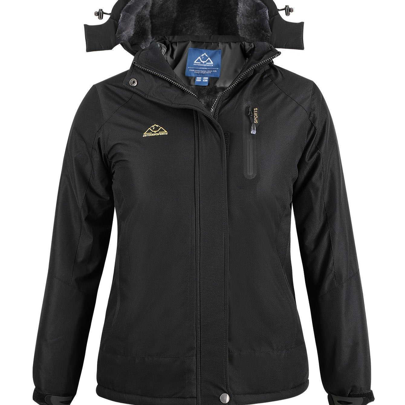 Wren | Women's Insulated Waterproof Ski Jacket with Fur-Lined Hood