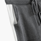Cecilia | Women's Colorblock Crew Neck Sweater and Jogger Pants Set