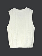 Delaney | Women's Cable Knit V-Neck Sweater Vest