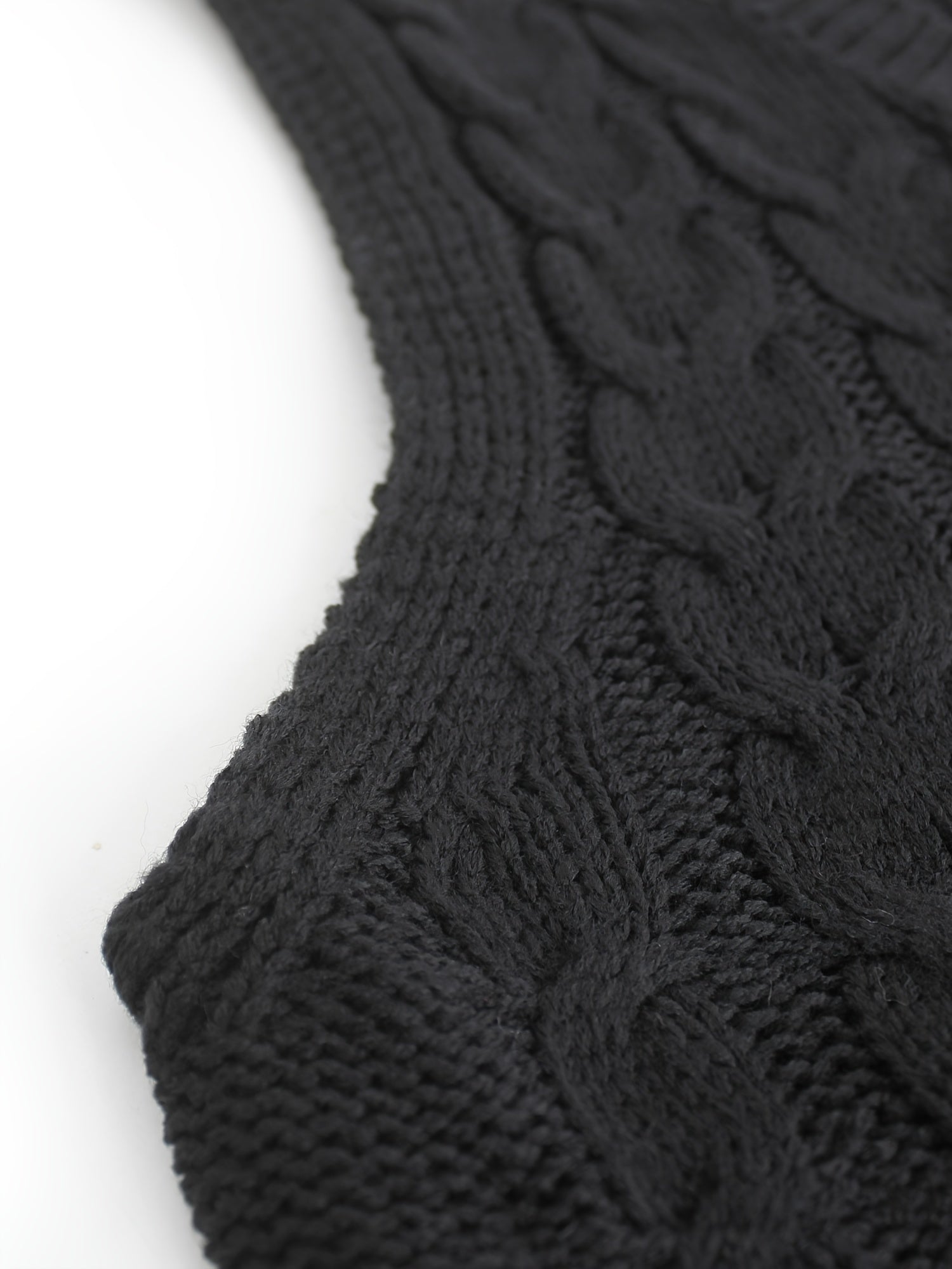 Delaney | Women's Cable Knit V-Neck Sweater Vest