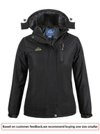 Wren | Women's Insulated Waterproof Ski Jacket with Fur-Lined Hood