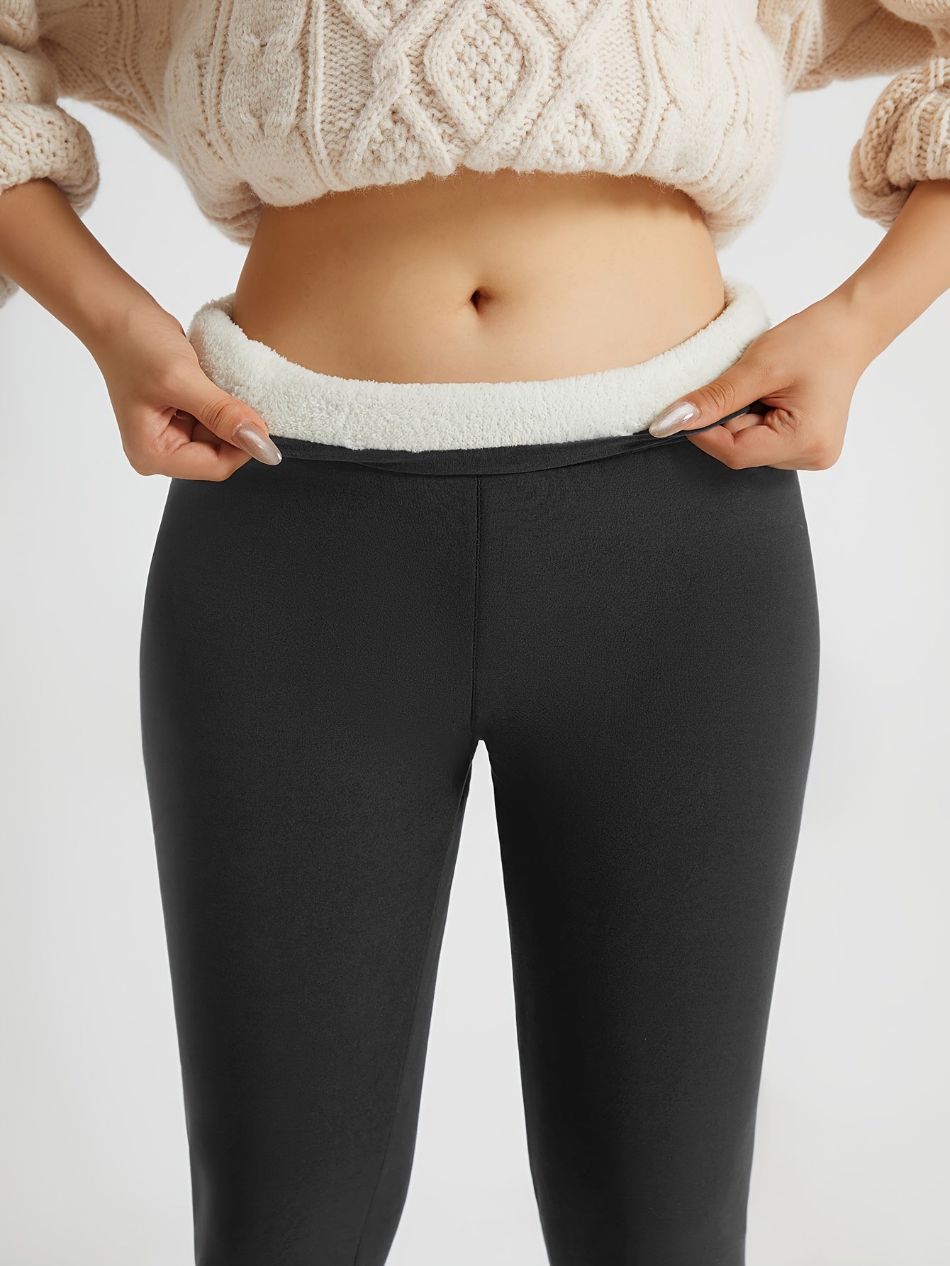 Rosalind | Women's Fleece-Lined High-Waist Winter Leggings