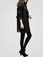 Guinevere | Women's Double-Breasted Longline Coat