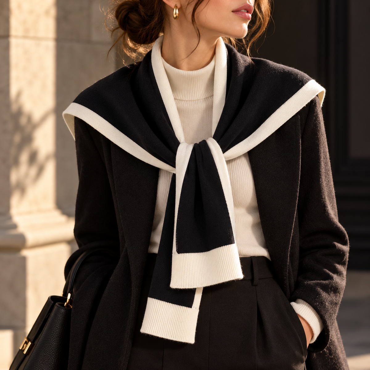 Savannah | Women’s Knit Tie Front Shawl