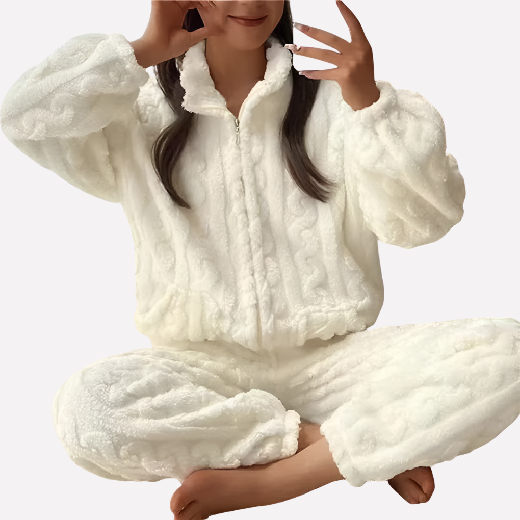 Nadia | Women’s Fleece Pajamas Set