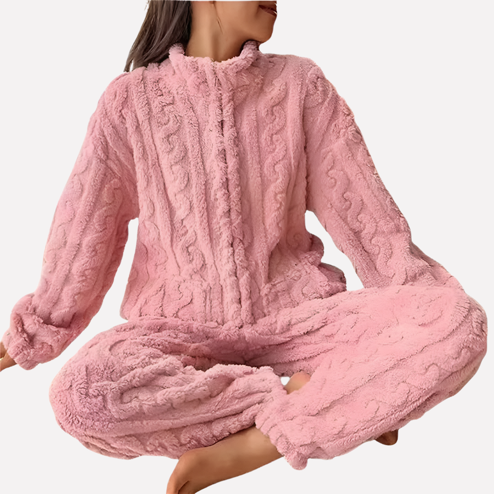 Nadia | Women’s Fleece Pajamas Set