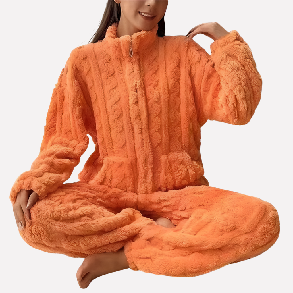 Nadia | Women’s Fleece Pajamas Set