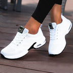 Flyknit Graphic Tab Air Sole Lace Up Chunky Platform Sneaker