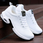 Flyknit Graphic Tab Air Sole Lace Up Chunky Platform Sneaker