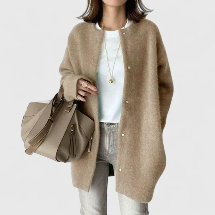 Odalys | Women's Wool Longline Oversized Duster Cardigan