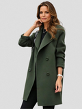 Guinevere | Women's Double-Breasted Longline Coat