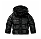 Beatrix | Women's Cropped Puffer Jacket with Hood and High Neck