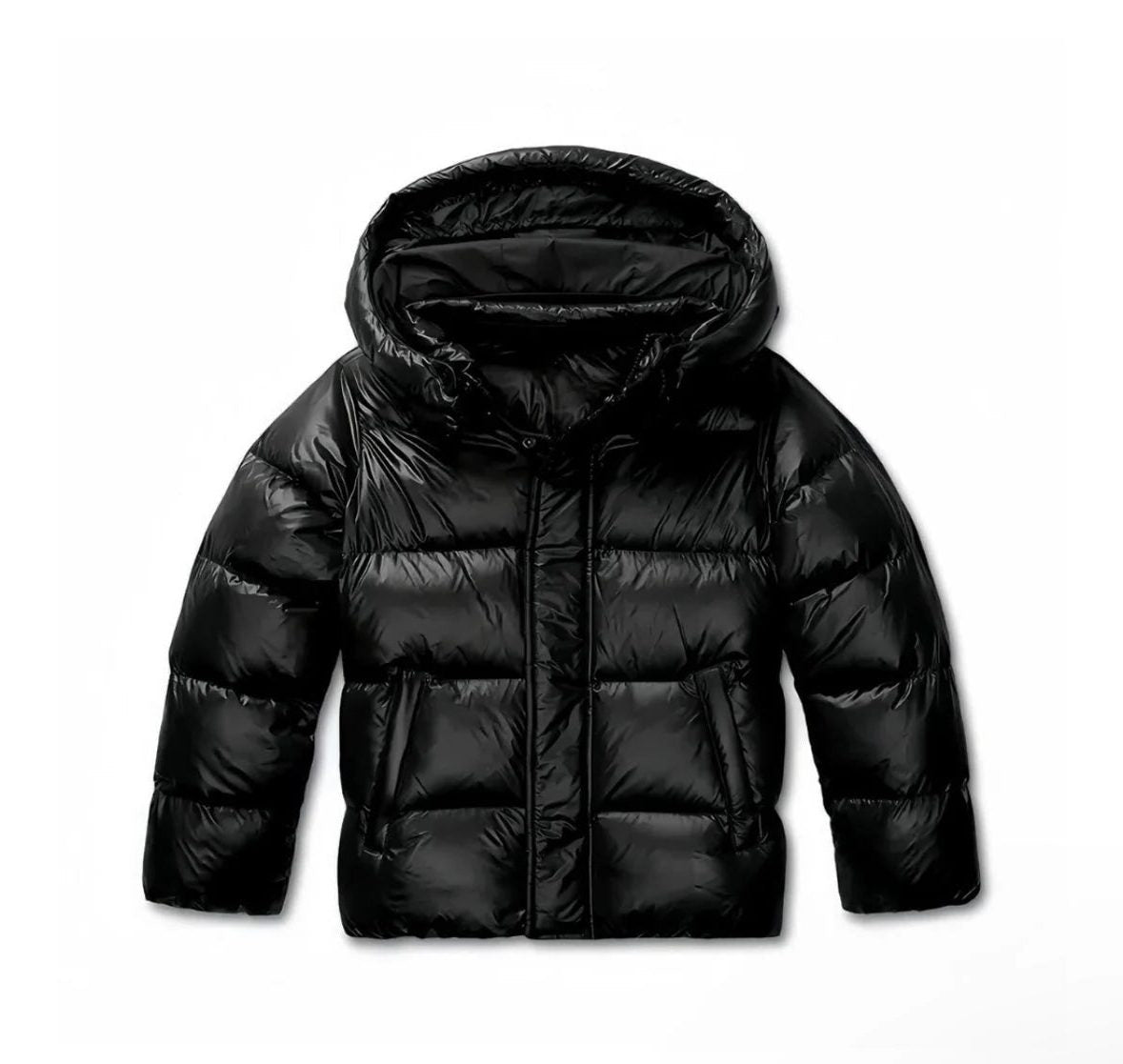 Beatrix | Women's Cropped Puffer Jacket with Hood and High Neck