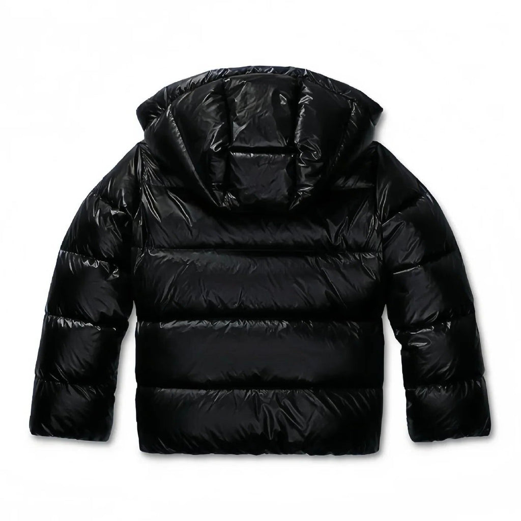 Beatrix | Women's Cropped Puffer Jacket with Hood and High Neck
