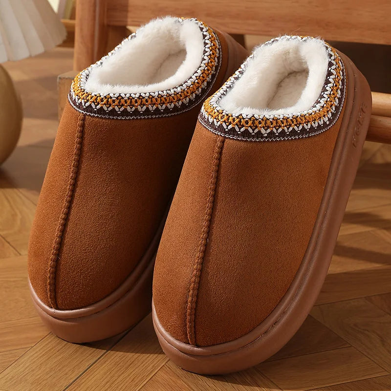 Daisy | Women’s Fuzzy Platform Slippers