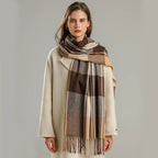 Corinne | Women’s Oversized Plaid Wrap Scarf