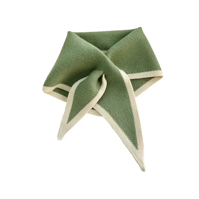 Phoebe | Women’s Knit Triangle Scarf